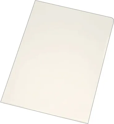 Produktbild von Sichthülle, A4, 100 Stück, transparent genarbt Q-CONNECT KF00310