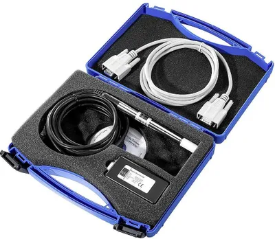 Produktbild von B+B Thermo-Technik Temperatur Feuchtemessgerät Hygrometer Messsystem USB