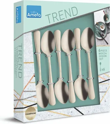 Obrázek produktu pro Lžička na espresso Amefa AUSTIN 6 kusů
