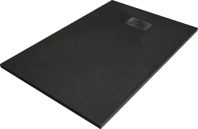 Immagine prodotto di Mexen Hugo piatto doccia rettangolare SMC 110 x 80 cm, nero, copertura nera - 42708011-B