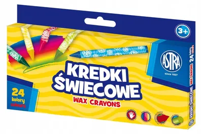 Imagen del producto de ASTRA: Set de lápices de cera, 24 colores