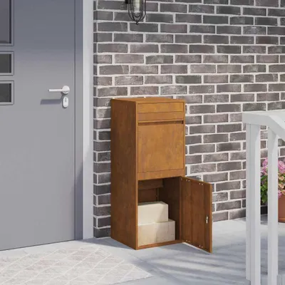 Produktbild von Möbel Paketdrop-Box Rostig 41 x 38 x 103 cm - Briefkästen 874939