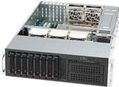 Immagine prodotto di Super Micro CSE-835TQC-R802B Server Geh Super Micro 3U/2x800W/8x3.5"         835TQC-R802B