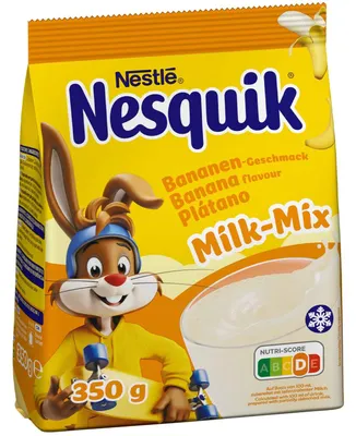 Image de Poudre pour boisson Nesquik au goût de banane, recharge 350g