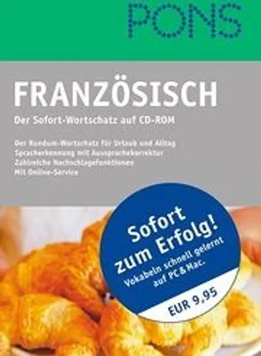 Produktbild von PONS Französisch, Der Sofort-Wortschatz, 1 CD-ROM