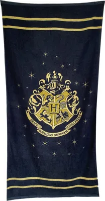 Produktbild von Groovy Harry Potter Hogwarts Gold Crest 150x75 Cm Handtuch One Size