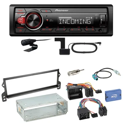 Produktbild von Pioneer MVH-330DAB Bluetooth Digitalradio Einbauset für MINI R50 R52 R53