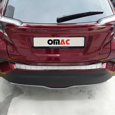 Zdjęcie produktu dla Osłona zderzaka do Toyota C-HR 2016-2025 szczotkowana stal nierdzewna