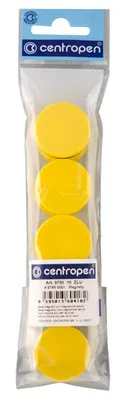 Produktbild von Magnety 30 mm žlté, 10ks
