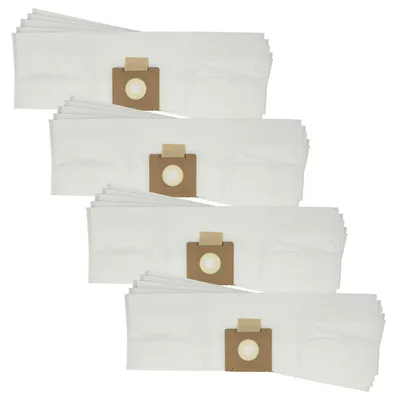 Produktbild von vhbw 20x Staubbeutel Ersatz für Fimap 204620 für Staubsauger - 23cm x 18cm Weiß