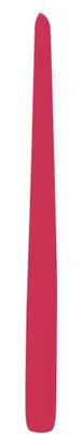 Immagine prodotto di Candele conici color magenta, dimensioni 400 x Ø 25 mm, confezione da 6 pezzi