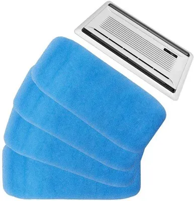 Immagine prodotto di Set di filtri in plastica – Lavabile e riciclabile – Adatto per camper/camper, condizionatori e forni – Filtro dell'aria – Dimensioni: 5,5 x 13 x 0,6 pollici – Filtro antipolvere – Purificazione dell'aria