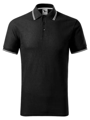 Produktbild von Malfini - "Focus" Poloshirt für Herren, Piqué PP10019 (S) (Schwarz)
