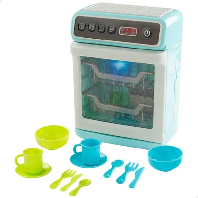 Produktbild von Spielzeug-Haushaltsgerät Colorbaby Geschirrspüler Elektrisch 24 x 18 x 12 cm 16 Stücke
