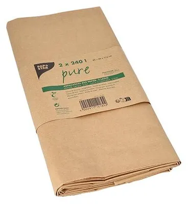 Produktbild von Papstar Kompostsäcke, 2-lagiges Kraftpapier 240 l 115 cm x 80 cm x 30 cm braun, 10 x 2 Stück