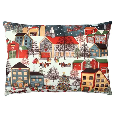 Produktbild von Evila Originals, A50930- GRC4108, Bunt, Kopfkissen, 50% Baumwolle / 50% Polyester
