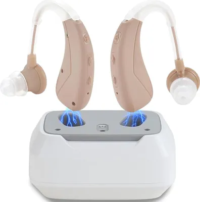 Image de Appareil auditif WEIYII 1021 numérique rechargeable réduction de bruit 4 modes étui