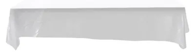 Produktbild von Rechteckige Tischdecke Polyester 149 x 322 cm Weiß
