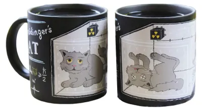 Productafbeelding van UPG Mokkenset - Schrödingers Kat (Set van 2)