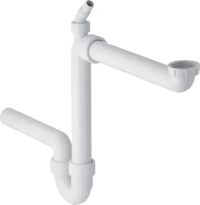 Zdjęcie produktu dla Geberit Spültisch-Ablauf G 11/2x40 mm 1 Becken, Raumsparmodell, PP, weiß-alpin