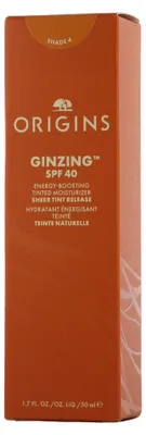 Obrázek produktu pro Origins Ginzing pleťový krém s obsahem minerálů a SPF 40, tón 4 (50 ml)