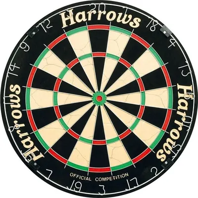 Produktbild von Harrows - Dartboard RD1838 (Einheitsgröße) (Bunt)