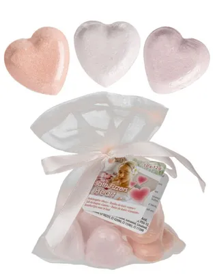 Produktbild von OOTB Sprudelnde Badeherzen mit Rosenduft.