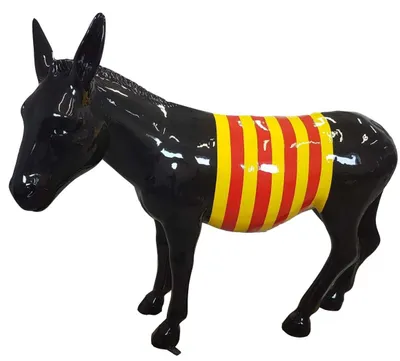 Zdjęcie produktu dla Figura abstrakcyjna Rzeźba 145cm Figury Rzeźby Wolfgang Donkey