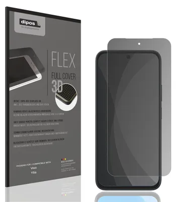 Produktbild von Full Cover Privacy Blickschutzfolie für Vivo Y6a Folie Anti-Shock