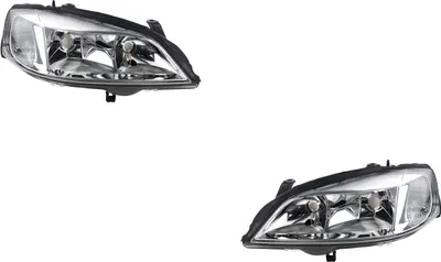 Produktbild von Johns, Scheinwerfer Halogen passend für Opel Astra G Satz Links Rechts ab 98- 04 H7 HB3 1216110 1216539 1216157 09117303 09199903 93175368 1216156 121