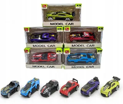 Produktbild von Adar "SPORTS - 3" Metallauto Maßstab 1:64