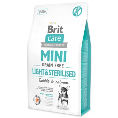 Obrázek produktu pro BRIT Care Dog Mini Grain Free Light & Sterilised 2 kg