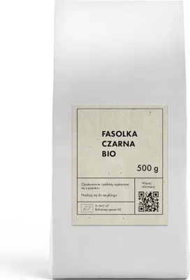 FASOLKA CZARNA BIO 500 g - THE PLANET