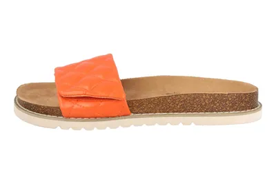Produktbild von Fitters Footwear Pantoletten in Übergrößen Orange 2TM12001 Jade Orange große Damenschuhe