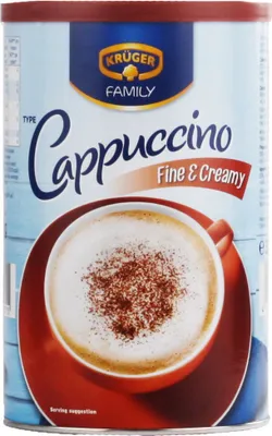 Immagine prodotto di Krüger Cappuccino fine e cremoso 350g