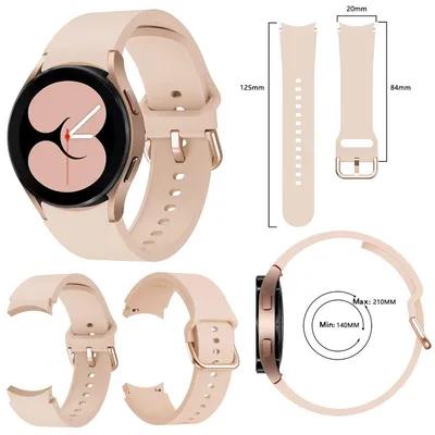 Obrázok produktu pre Pre Samsung Galaxy Watch 6 5 4 Normal Pro Classic všetky veľkosti plastový remienok