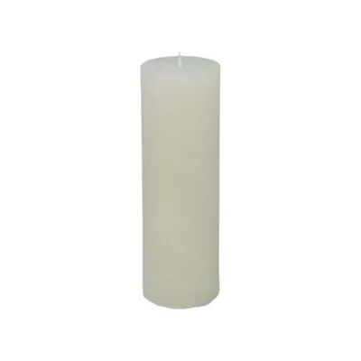 Produktbild von Branded By Stumpenkerze Ø 5 × 15 cm - Cremeweiß - ca. 35 Std.