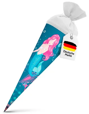Produktbild von itenga Geschwister Schultüte 35cm Meerjungfrau