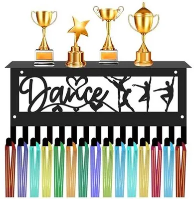 Produktbild von Famanu Medaillenhalter für Trophäen und Abzeichen - Organizer für Sportmedaillen