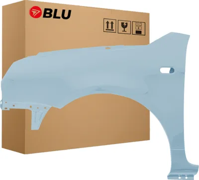 Produktbild von BLU Kotflügel Passend für VW Volkswagen Lupo LR5D Links Blau RaveBlau | 1998-2005 | Vorderseite Vorne | Lackiert | Einbaufertig