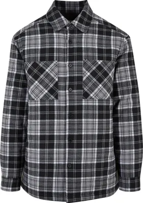 Produktbild von Urban Classics - Hemdjacke Wattiert für Herren TN331 (S) (Schwarz/Weiß)