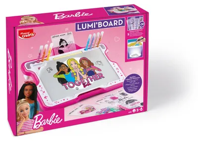 Productafbeelding van Maped 907061 Creativ LED-lichttafel/tekenbord LUMI BOARD Barbie