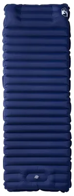 Obrázok produktu pre vidaXL Samonafukovacia podložka na spanie s vankúšom Navy blue