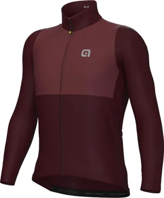 Produktbild von ALÉ Langarm Fahrradtrikot für den Winter - OFF ROAD - GRAVEL DUAL - bordeaux S