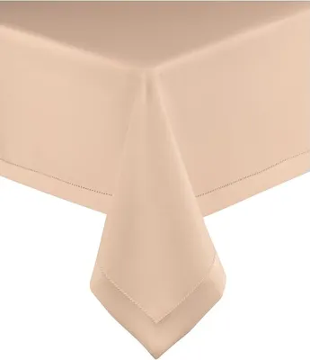 Produktbild von Tischdecke, modische Tischdecke mit Hohlsaum, minimalistisch 160x160 Beige