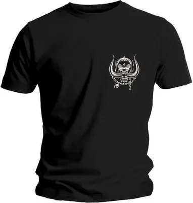 Produktbild von Motorhead - T-Shirt Logo für Herren/Damen Uni RO2082 (M) (Schwarz)
