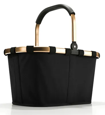 Produktbild von reisenthel Einkaufskorb Tasche Korb carrybag frame light gold / black SO0289