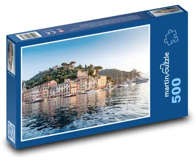 Obrázek produktu pro Puzzle 500 Portofino - město u pobřeží, Itálie - martinpuzzle