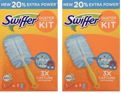 Produktbild von Swiffer DUSTER STAUBMAGNET KIT Staubfangtücher Mikrofaser, 1 Set
