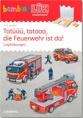 Produktbild von bambinoLÜK. Kindergarten/Vorschule Tatüüü, tataaa! Die Feuerwehr ist da!